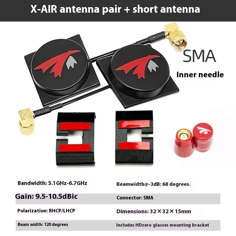 TRUERC X-AIR MKII Antenna Antenna Glasses Reception
