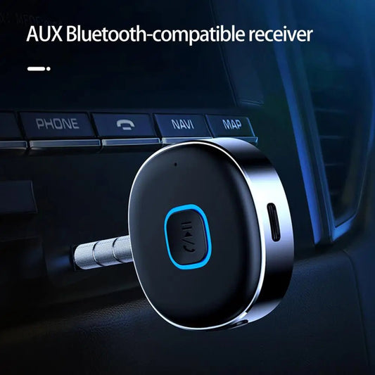 Car Bluetooth receiver, car audio player, lossless sound quality, dual connected device, plug and play - GoTypical