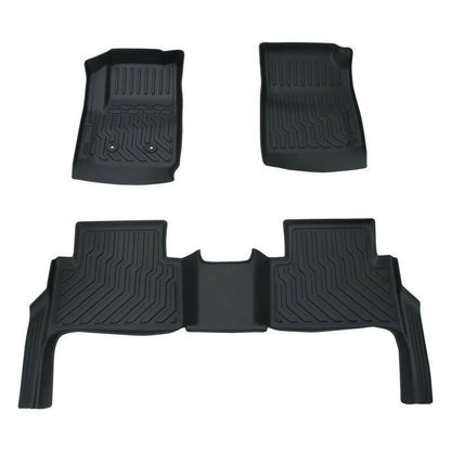 . Car Floor Mats – TPE Rubber, Custom Fit for GMC Canyon & Chevrolet Colorado - GoTypical