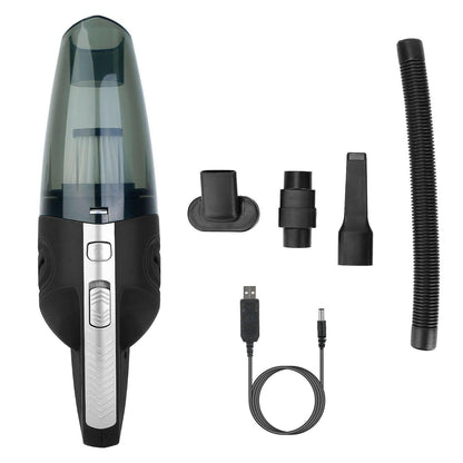 Car Handheld Vacuum Cleaner Cordless Rechargeable Hand Vacuum Portable Strong Suction Vacuum - GoTypical