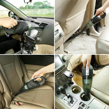 Car Handheld Vacuum Cleaner Cordless Rechargeable Hand Vacuum Portable Strong Suction Vacuum - GoTypical