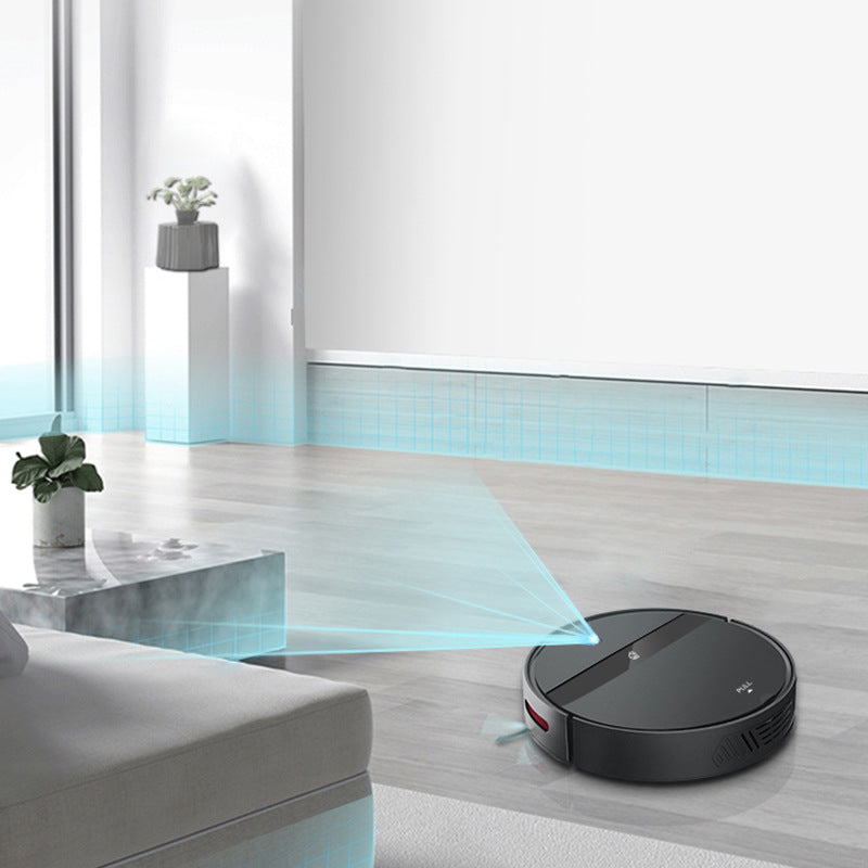 Smart Sweeping Robot Vacuum – 14.4V Brushless Motor, Dual-Mode Control, 600ml Capacity
