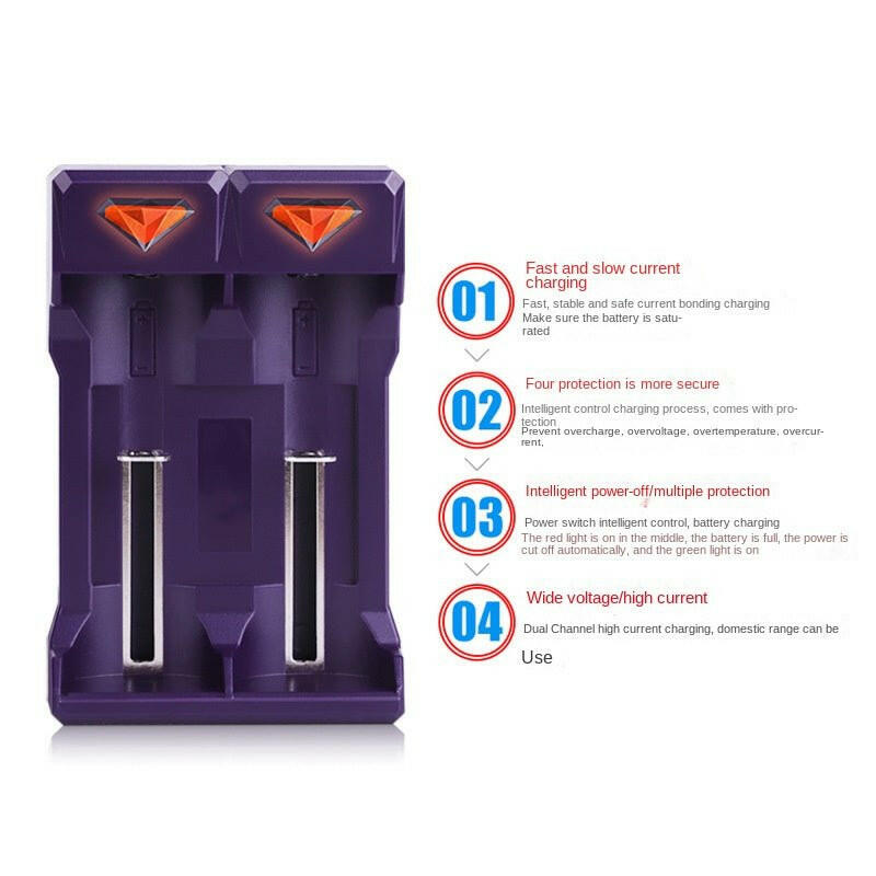 . Nickel Hydrogen Battery Charger – 2 Slot Intelligent USB Charger - GoTypical