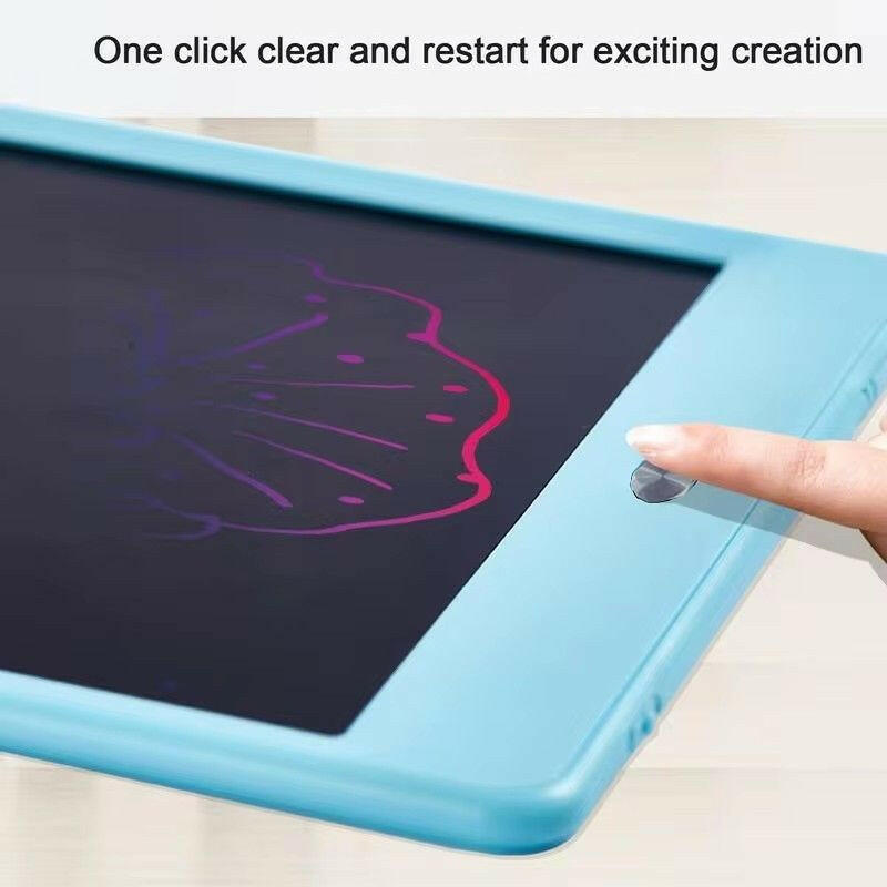 . Children's LCD Drawing Board – Blue Cartoon Design Tablet - GoTypical