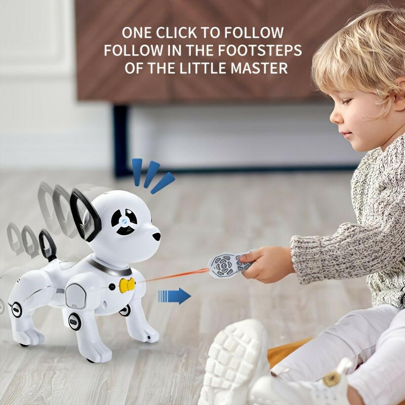 Intelligent Robot Dog Toy – Interactive Electronic Pet Companion for Kids - GoTypical