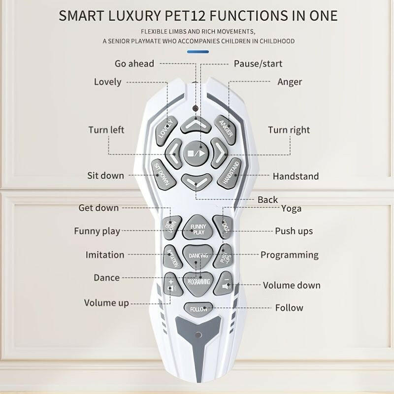 Intelligent Robot Dog Toy – Interactive Electronic Pet Companion for Kids - GoTypical