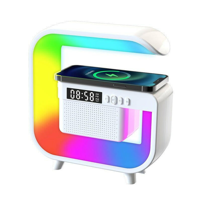 Bluetooth Speaker with Colorful Ambient Night Light – . USB Powered - GoTypical