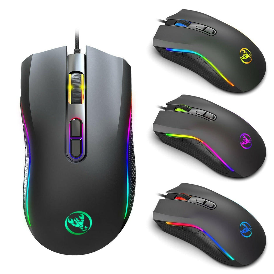 . Gaming Mouse – RGB Lighting Wired Esports Mouse - GoTypical