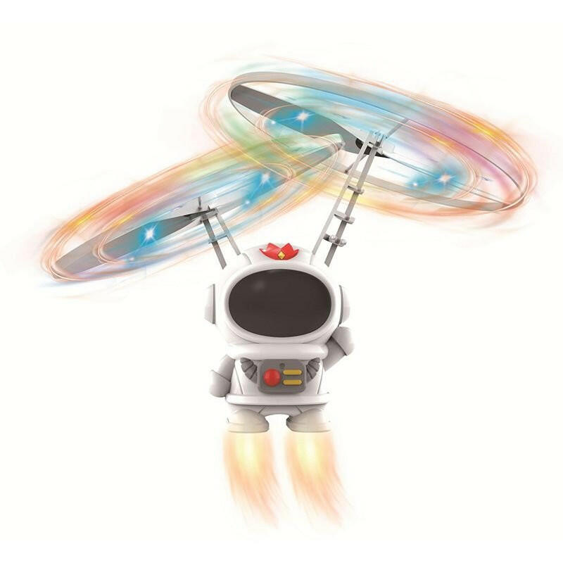 Astronaut Drone Mini Flying Robot Toy – USB Charging Hand Control - GoTypical