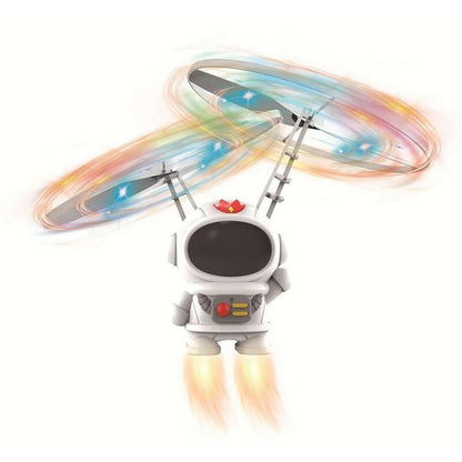 Astronaut Drone Mini Flying Robot Toy – USB Charging Hand Control - GoTypical