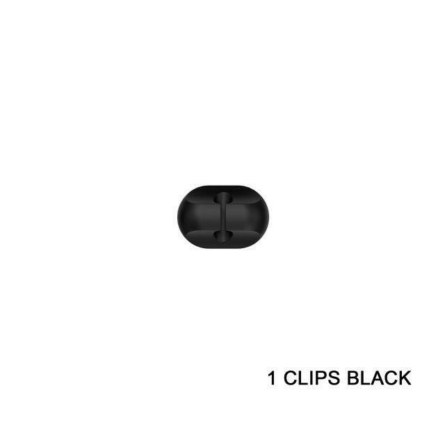 Silicone Desktop Cable Organizer – Multi-Cable Holder Cord Management - GoTypical