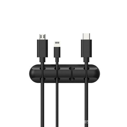 Silicone Desktop Cable Organizer – Multi-Cable Holder Cord Management - GoTypical