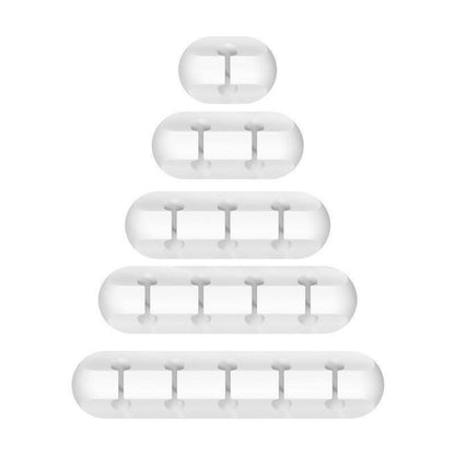 Silicone Desktop Cable Organizer – Multi-Cable Holder Cord Management - GoTypical