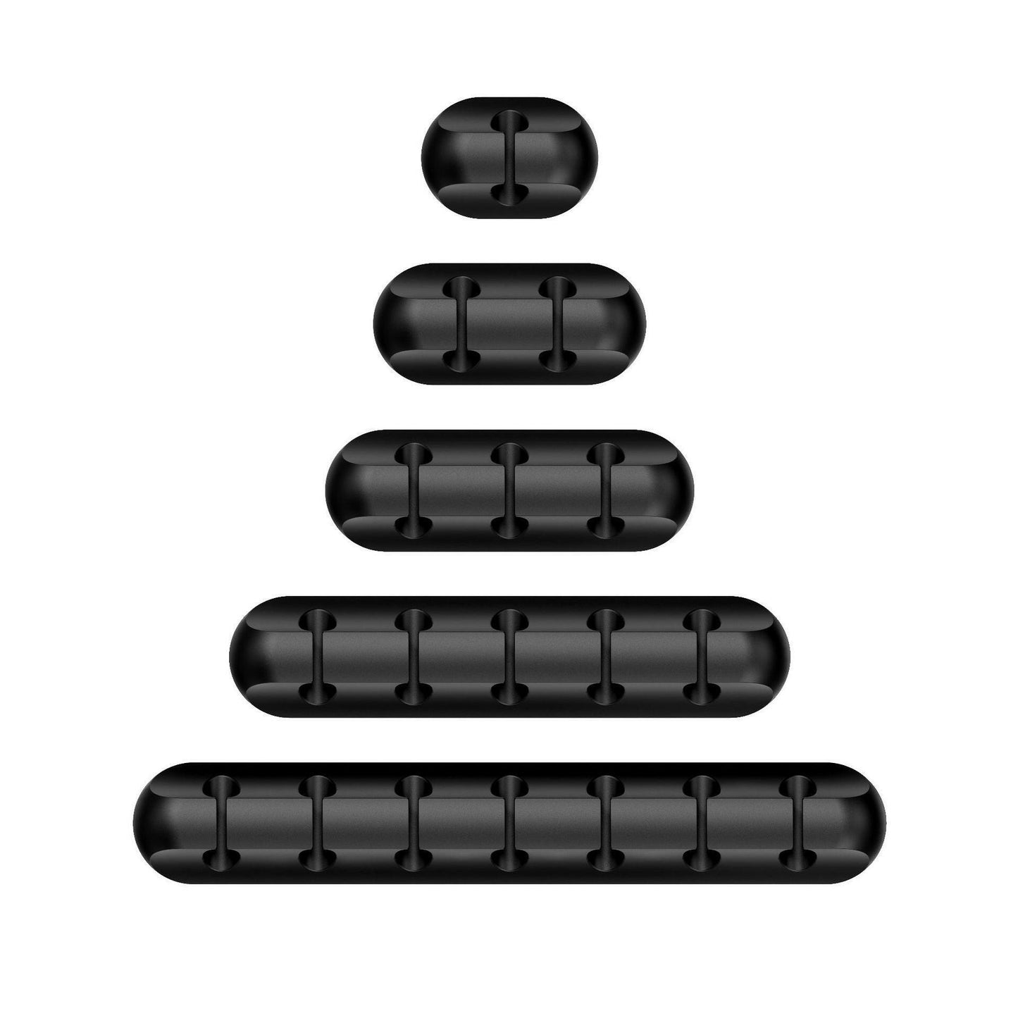 Silicone Desktop Cable Organizer – Multi-Cable Holder Cord Management - GoTypical