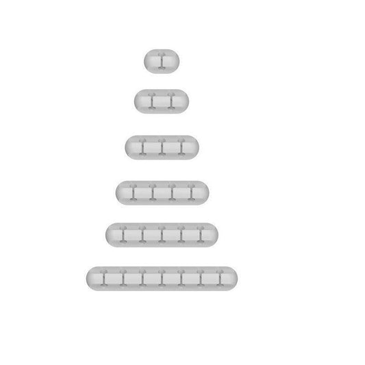 Silicone Desktop Cable Organizer – Multi-Cable Holder Cord Management - GoTypical