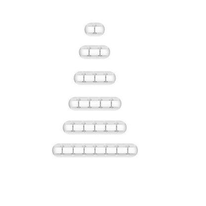 Silicone Desktop Cable Organizer – Multi-Cable Holder Cord Management - GoTypical