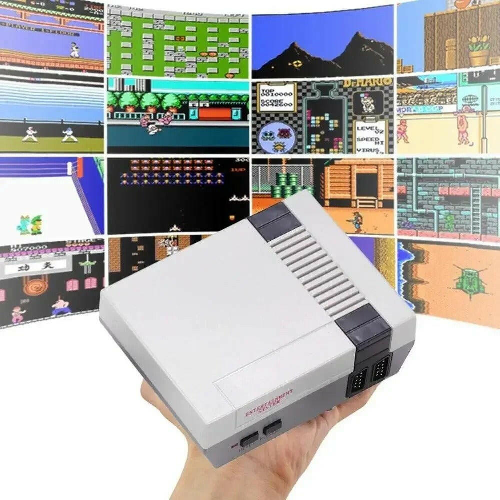 . Retro 8-Bit Mini Portable Game Console – ABS, AV Output - GoTypical
