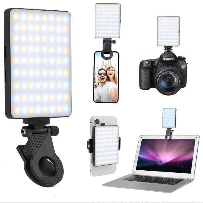. Rechargeable RGB LED Fill Light – Tri-Color Mobile Video Lamp - GoTypical