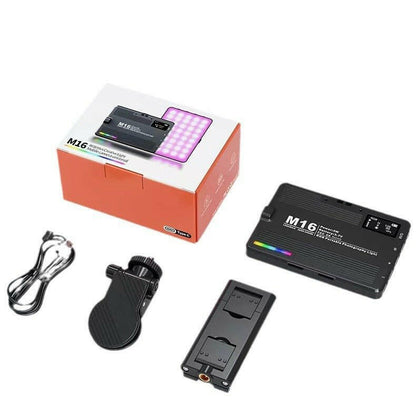 . Rechargeable RGB LED Fill Light – Tri-Color Mobile Video Lamp - GoTypical