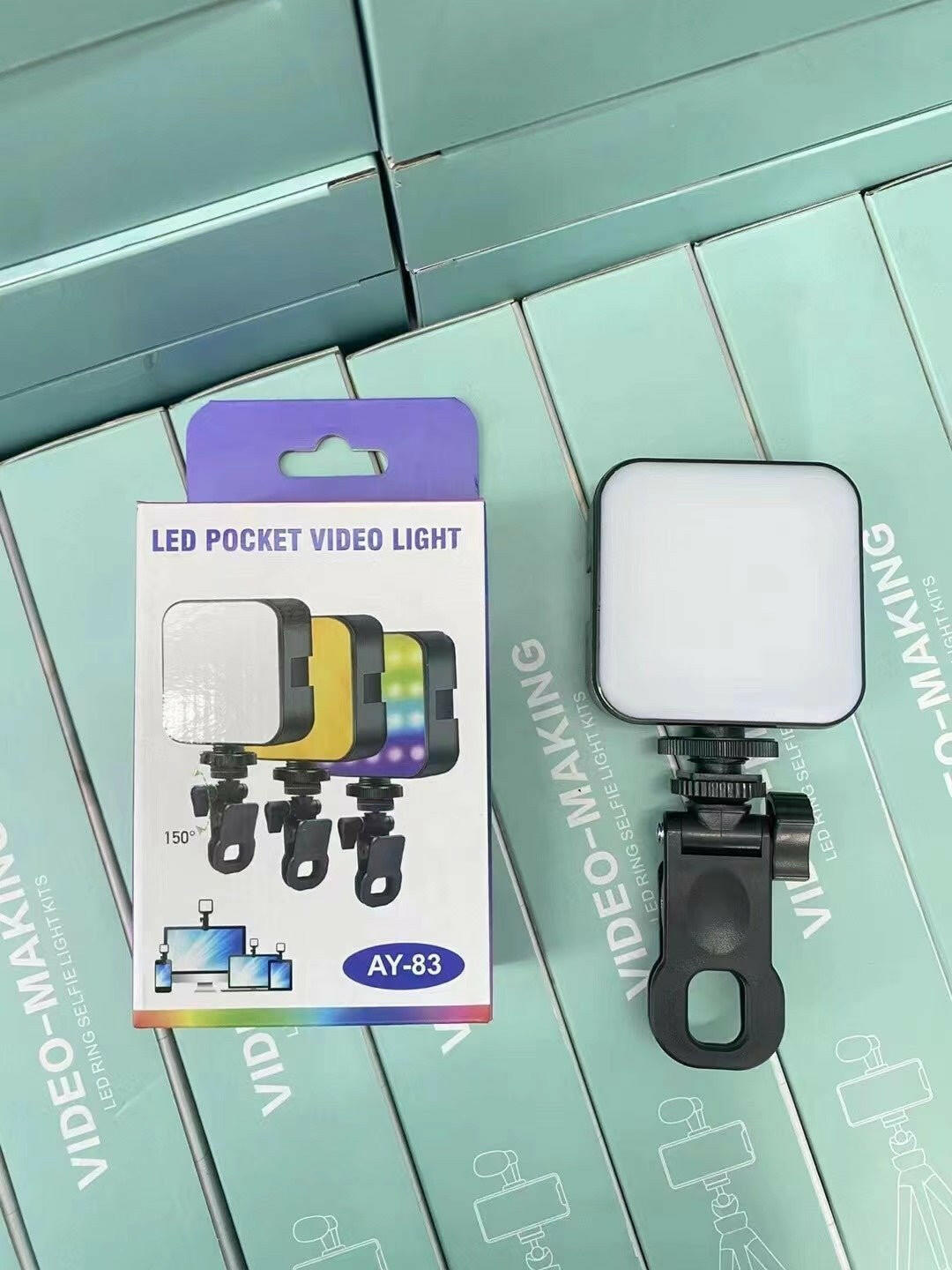 . Rechargeable RGB LED Fill Light – Tri-Color Mobile Video Lamp - GoTypical