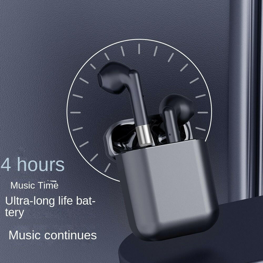 . Bluetooth Headset – Jerry Chip, White, Digital Display - GoTypical