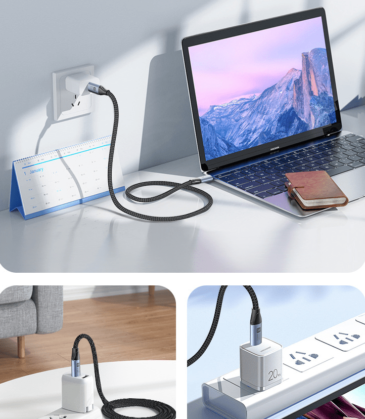 . 100W Data Cable – Aluminium Alloy Fast Charging & 20Gbps High-Speed - GoTypical