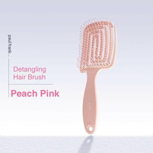 Detangler Hair Brush – Curved Vented Design for Faster Blow Drying - GoTypical