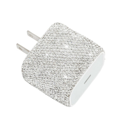 . Diamond Studded Phone Charger – US Standard PD20W Fast Charging - GoTypical