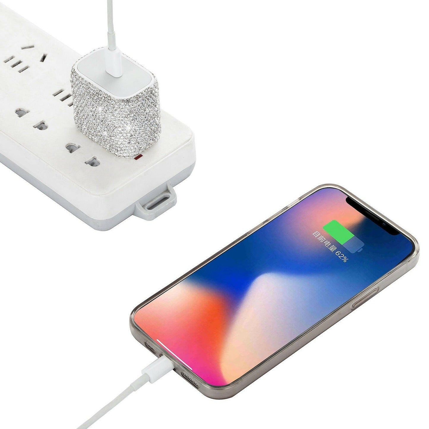 . Diamond Studded Phone Charger – US Standard PD20W Fast Charging - GoTypical