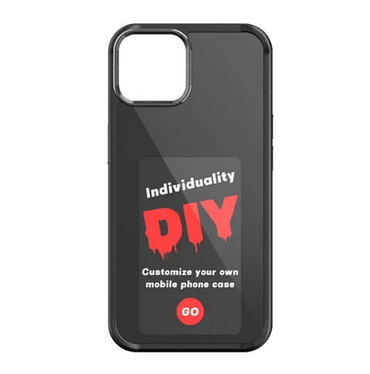 DIY Ink Screen Phone Case – iPhone 14 Pro Max Anti-Drop NFC Projection Cover - GoTypical