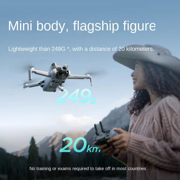 DJI Mini 4 Pro Drone – 4K Camera | Compact Lightweight Fly More Combo - GoTypical