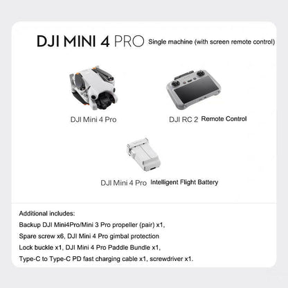 DJI Mini 4 Pro Drone – 4K Camera | Compact Lightweight Fly More Combo - GoTypical