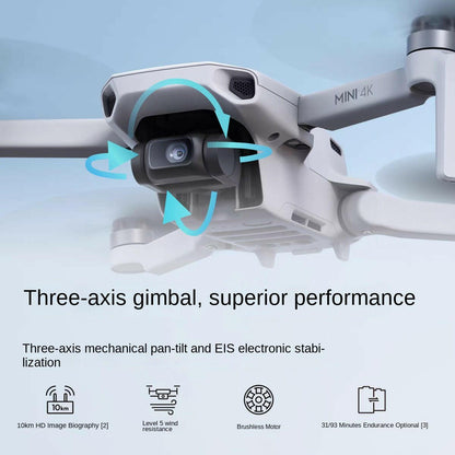 . DJI Mini 4K Aerial Drone – Remote Control, 31-Min Battery - GoTypical