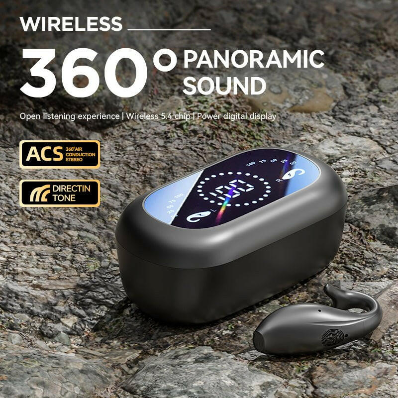 . Dolphin M66 Wireless Bone Conduction Bluetooth Earphones – Noise Reduction, Waterproof - GoTypical