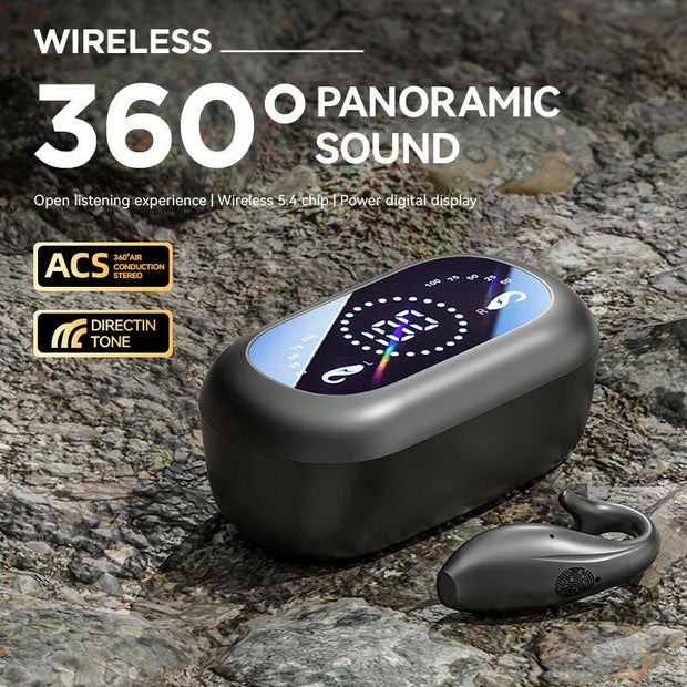 . Dolphin M66 Wireless Bone Conduction Bluetooth Earphones – Noise Reduction, Waterproof - GoTypical