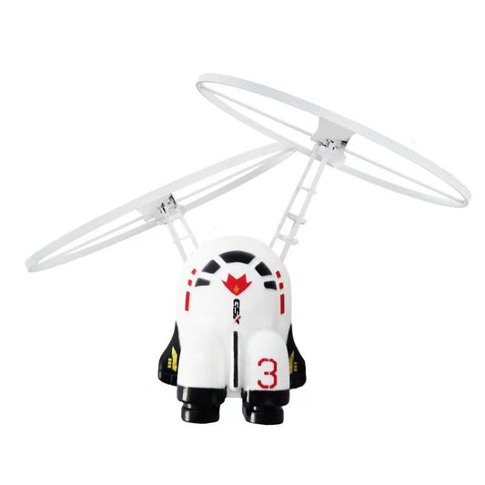 Creative Mini Astronaut Drone Cartoon Spaceman Flying Robot Toys with USB Charging Hand Control Helicopter Kids Gift.