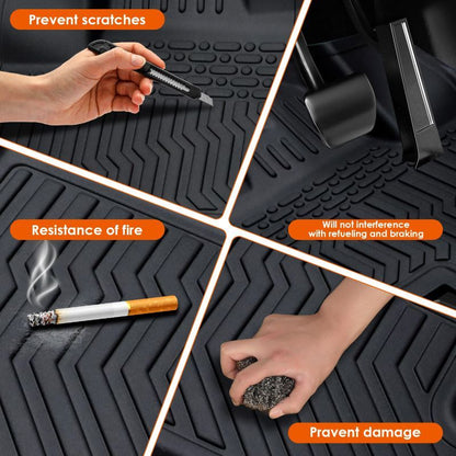 Car Floor Mats For 18-22 Chevrolet Equinox & 18-23 GMC Terrain / Terrain Denali.