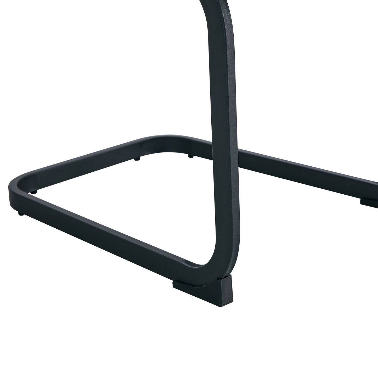 Dining Chairs,tech cloth High Back Upholstered Side Chair with C-shaped Tube Black Metal Legs for Dining Room Kitchen Vanity Patio Club Guest Office chair (Set of 2) Brown1162.