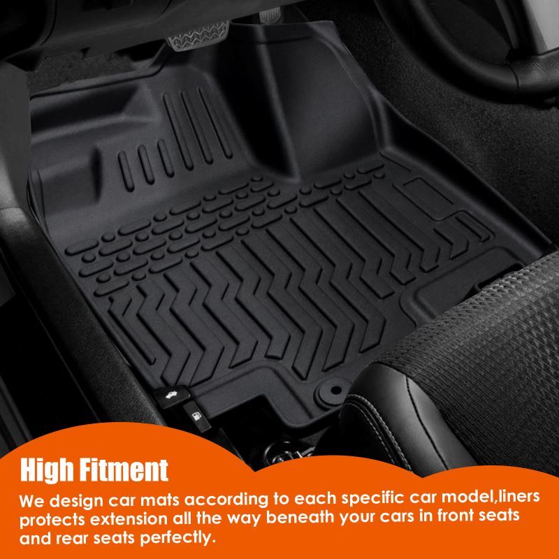Car Floor Mats For 18-22 Chevrolet Equinox & 18-23 GMC Terrain / Terrain Denali.
