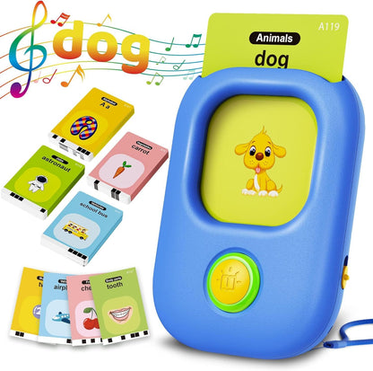 Talking Flash Cards - 448 Sight Words | Montessori Learning Toys for Kids Ages 1-5.