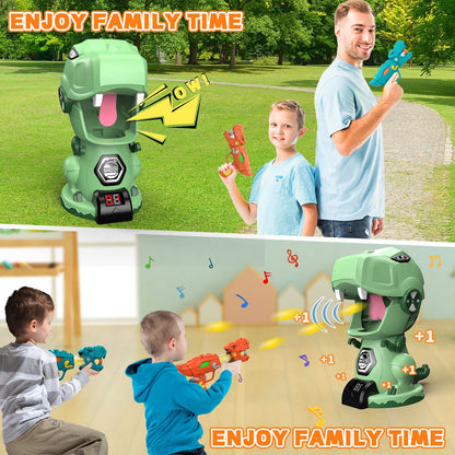 Count 2 times for the mechanical dragon punch and the dinosaur gun + 20 balls - GoTypical