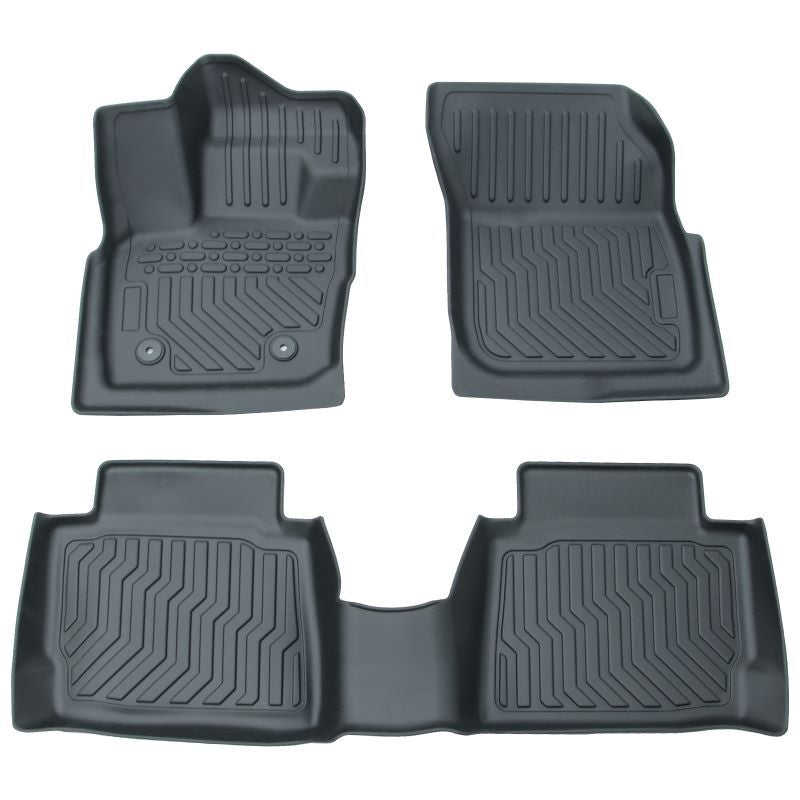 TPE Rubber Car Floor Mats for 2017-2020 F*rd Fusion.