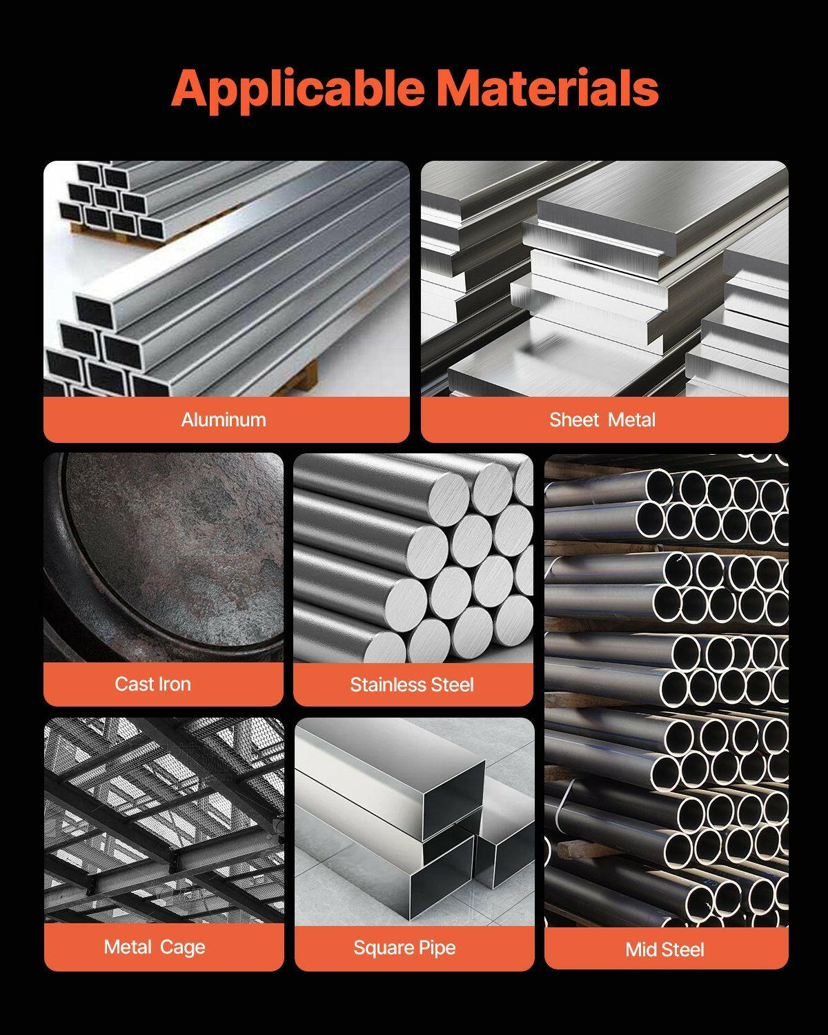 VEVOR 200A Pro MIG Welder 5-in-1 Synergic Welding Machine Dual Voltage - GoTypical