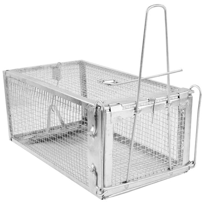 Rat Trap Cage Humane Live Rodent Trap Cage Mouse Control Bait Catch - GoTypical