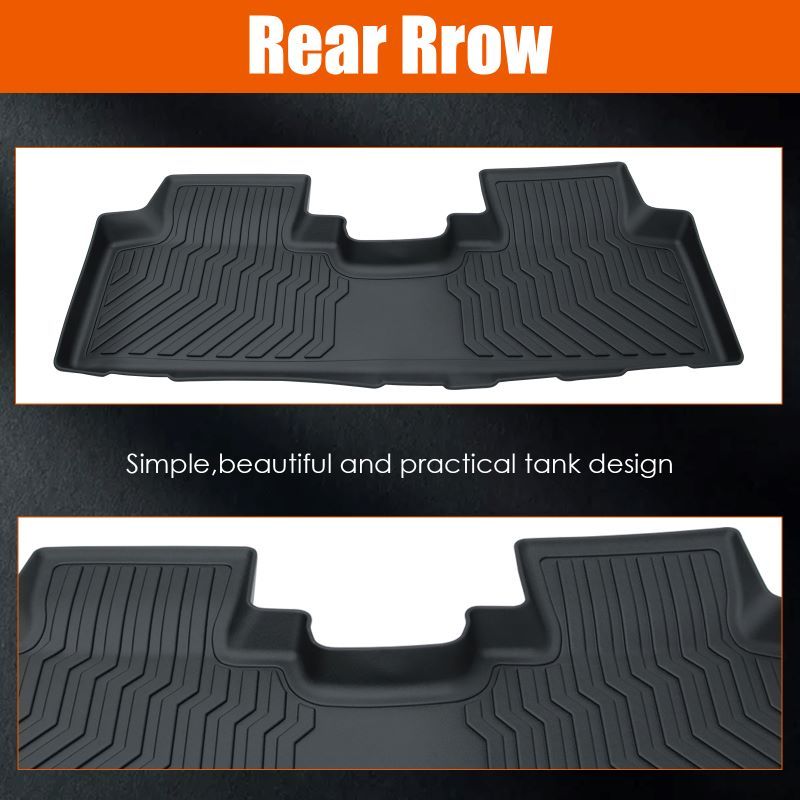 Car Floor Mats For 18-22 Chevrolet Equinox & 18-23 GMC Terrain / Terrain Denali.