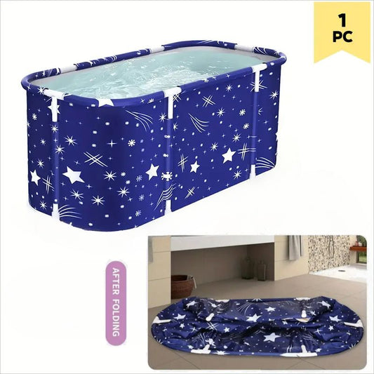 Portable foldable bathtub, thermostatic shower tub tub | ice bath | Separate family bathroom SPA bathtub, shower room soaking vertical bathtub, effective temperature maintenance.