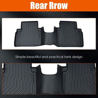 TPE Rubber Car Floor Mats for 2008-2012 Honda Accord.