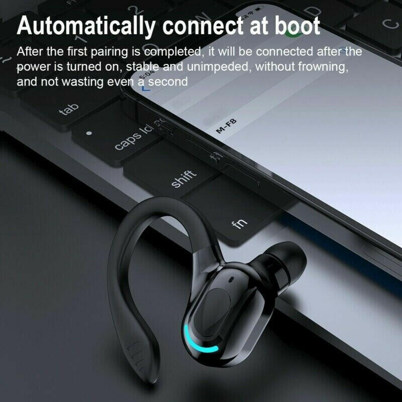 Bluetooth 5.1 Wireless Earbuds – Stereo Headphones with Ear Hook - GoTypical