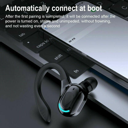Bluetooth 5.1 Wireless Earbuds – Stereo Headphones with Ear Hook - GoTypical