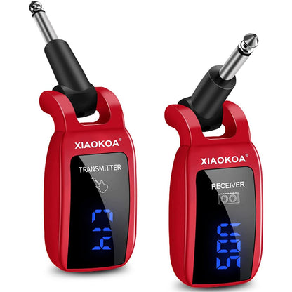 Wireless Guitar System UHF Wireless Guitar Transmitter Receiver For Electric Guitar Bass.